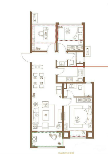 高层C户型高层C户型